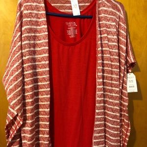 Time n Tru Tank top and Shaw connected Comfortable